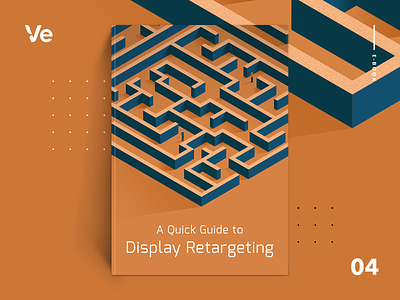 eBook cover - A Quick Guide to Display Retargeting book cover cover art cover illustration digital advertising directions display ads ebook graphic design guide guidebook guidelines how to illustration labyrinth magazine cover maze pathway resource retargeting typography