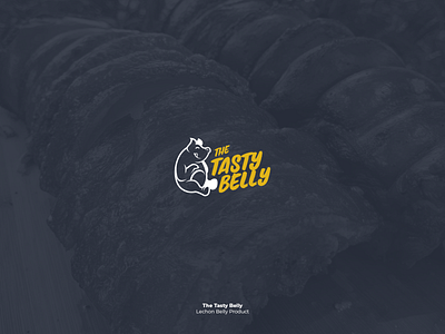 The Tasty Belly belly branding design lechon logo pig product tasty