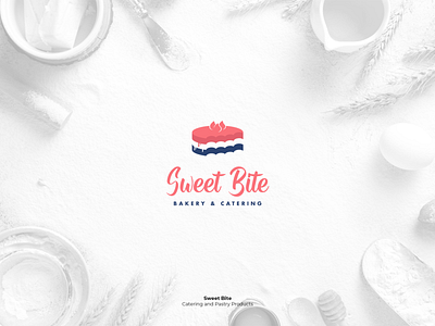 Sweet Bite bakery bite branding catering design logo pastry sweet sweets