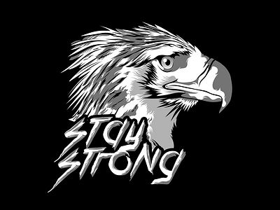 Stay Strong Davao illustration vector