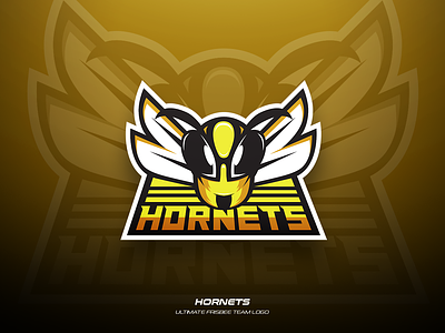 Hornets branding design frisbee illustration logo sports team ultimate vector