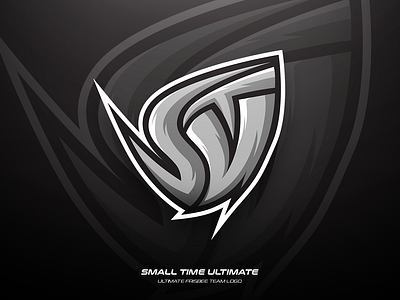 Small Time Ultimate branding design frisbee illustration logo sports team ultimate vector