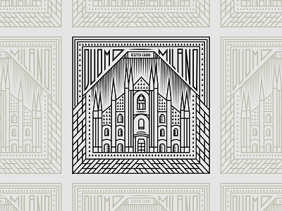 Duomo milan art art direction artist artwork design design art designer designs illustration illustration art illustration design illustrations illustrator line art lineart logo logodesign logos