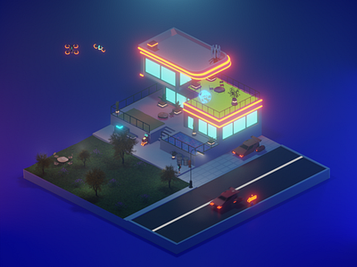 3D NFT Collection 3d blender blender3d lowpoly nft