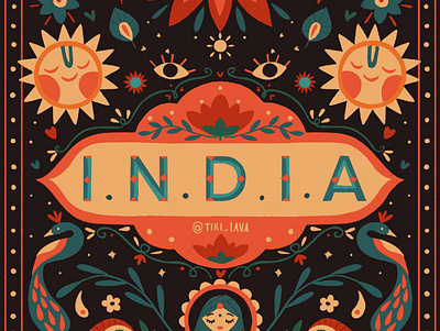 India design digitalart graphicdesign illustration india