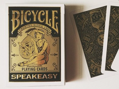 Speakeasy Deck Tuck bicycle cards playing tuck
