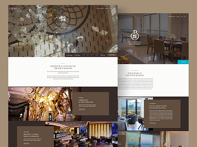 The Four Seasons Hotel Cyprus website redesign accomodation booking cyprus elegant holidays hotel interior luxury rooms style