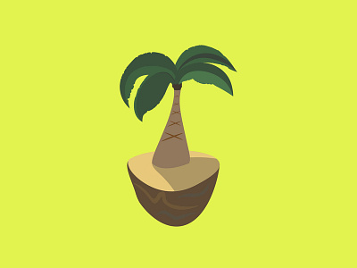 LA Morning adobe illustrator beginner california creative cloud critique design digital painting float hello dribbble illustration island los angeles los angeles lakers nature new palm tree pen tool trees vector