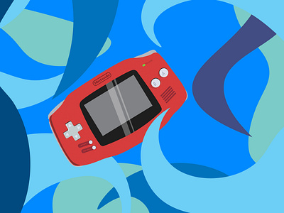 Game Boy Advance SP by Genewal Design on Dribbble