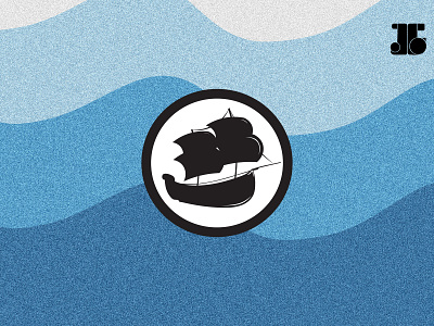 Simple Boat Logo adobe illustrator beginner boat boats branding creative cloud design illustration logo pen tool shapes vector yacht
