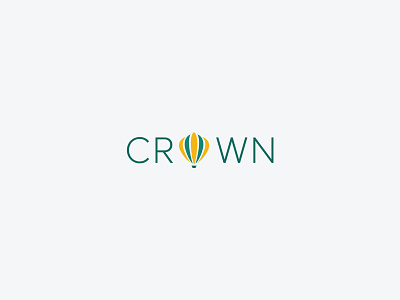 Crown Logo | Hot Air Balloon Logo