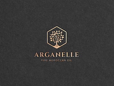 Argan oil logo beauty logo creative logo elegant logo golden logo hair logo luxury logo manwar007 oil logo organic logo tree logo typography vintage logo