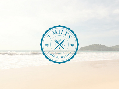 7 Miles Cafe & Restro Logo