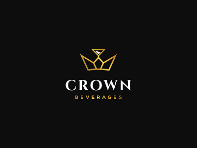 Crown Beverages logo branding