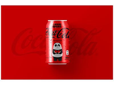COCA COLA We Bare Bears can cocacola coke design graphic design webarebears