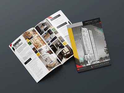 Brochure Real Estate brochure brochure design design identity