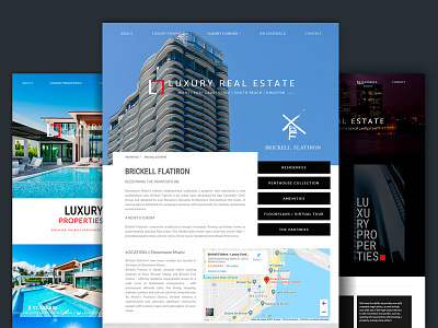 UI Web Design Real Estate