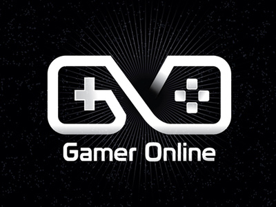 logotype Gamer Online branding diseño gamer ilustrador adobe logo logotype logotype design marca online