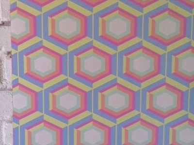 Hexagon wallpaper 2 by Design Mate design graphics wallpaper