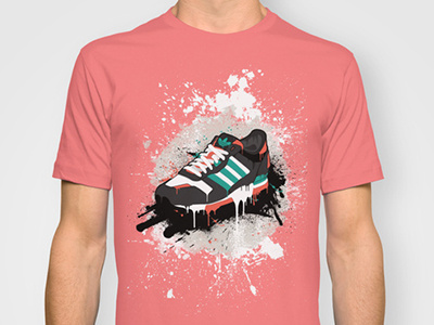 My Sneaker adidas graphic design identity illustration sneaker t shirt