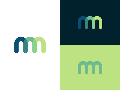 Double "M" Mark graphic design letter logo mark mark symbol typography