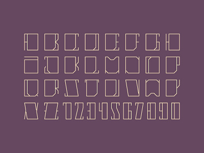 Linia Type custom type free graphic design letter line type typography vector