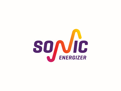 Sonic color energy drink graphic design logo motion purple sonic