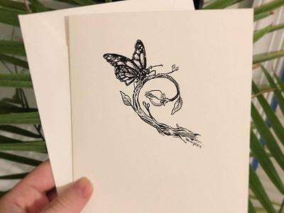 Butterfly Greeting Card