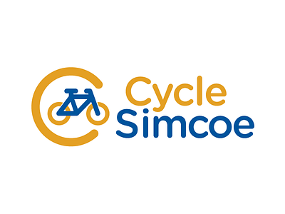 Cycle Simcoe branding cycle simcoe logo