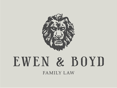 Ewen Boyd Lion lawyer lion logo venetian logo