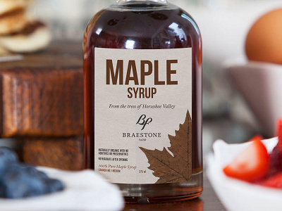 Maple Syrup graphic design package design