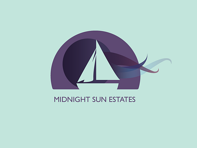 Midnightsun Lg Dribbble3 branding estates logo