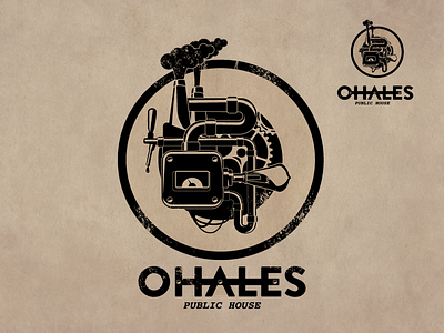 O'Hales Public House, Logo branding logo