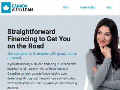 Canada Auto Loan website website