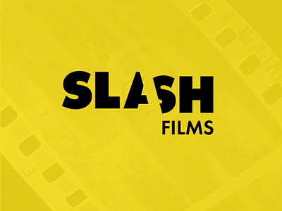 LogoCore - 06 - Slash Films 30daylogochallenge film logo logo logochallenge logocore logodesign slashfilms