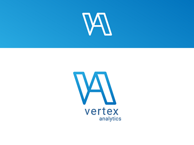 LogoCore - 11 - Vertex Analytics 30daylogochallenge branding design logo logo design logochallenge logocore logodesign