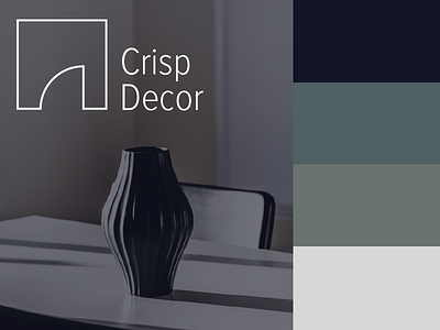 LogoCore - 12 - Crisp Decor 30daylogochallenge branding crisp crispdecor design interior design logo logochallenge logocore logodesign