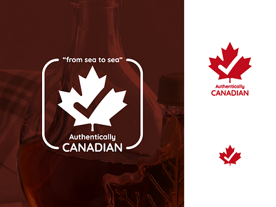 LogoCore - 17 - Authentically Canadian 30daylogochallenge authentically canadian canada canadian logo logo design logocore