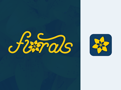 LogoCore - 24 - Florals 30daylogochallenge branding design florals logo logo design logochallenge logocore logodesign