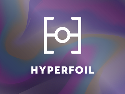 LogoCore - 27 - HyperFoil 30daylogochallenge gradient hyperfoil logo logochallenge logocore logodesign