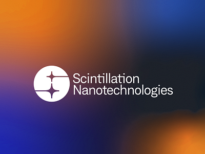 Scintillation Nanotechnologies Identity branding circle design gradient logo logomark
