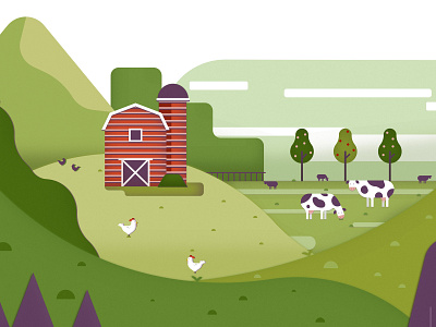 Farm artist color design farm flat flatillustration illustration illustrator ilustracion like love photoshop vector