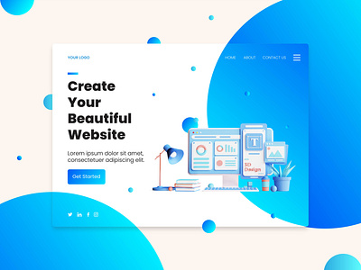 landing page