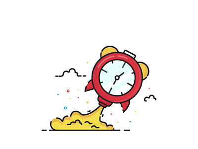 time is money adobe illustrator art artwork designer flatdesign icon icondesigner uidesign vectors