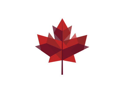 Maple Leaf canada maple leaf red