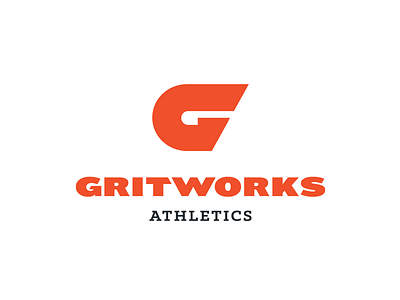 Athletic Logo athletes athletics fitness functional grit sports students training