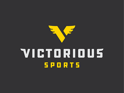 Victorious Sports athletic sports v victory wings