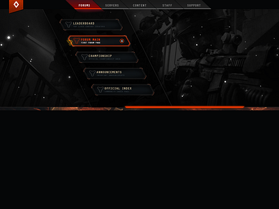 Header & Navigation Style #Anthem