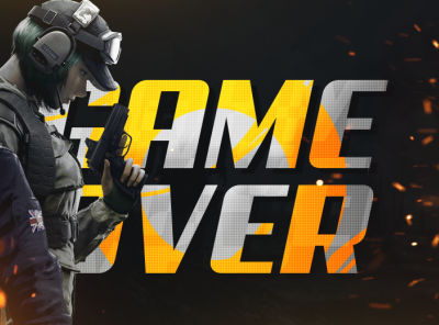 Game Over - New IPS Template *coming over* branding design game gaming logo photoshop tom clancy typography web website