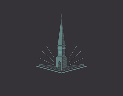 Foundation Logo bible christian christian logo church church logo cross logo logo design mark steeple
